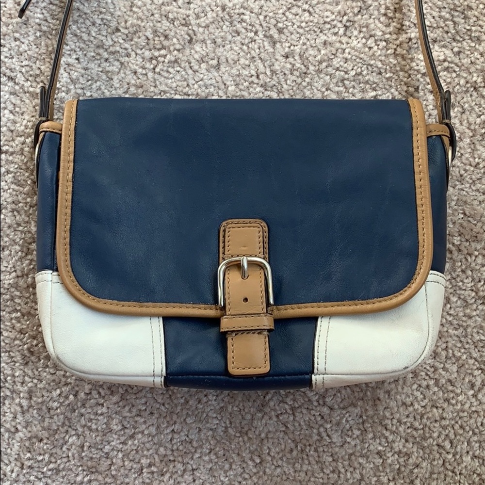 Coach leather crossbody